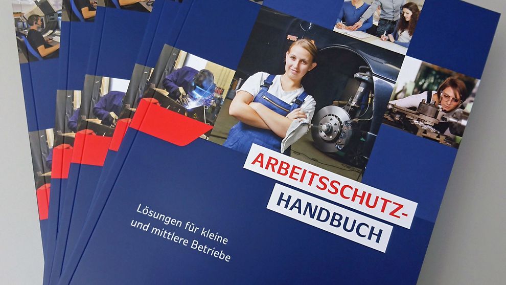 Titelseite: Arbeitsschutz-Handbuch