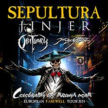  Sepultura - Special Guests: Jinjer & Support: Obituary + Opener