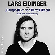 ERLESENE LITERATUR mit Lars Eidinger - Hauspostille von Bertolt Brecht
