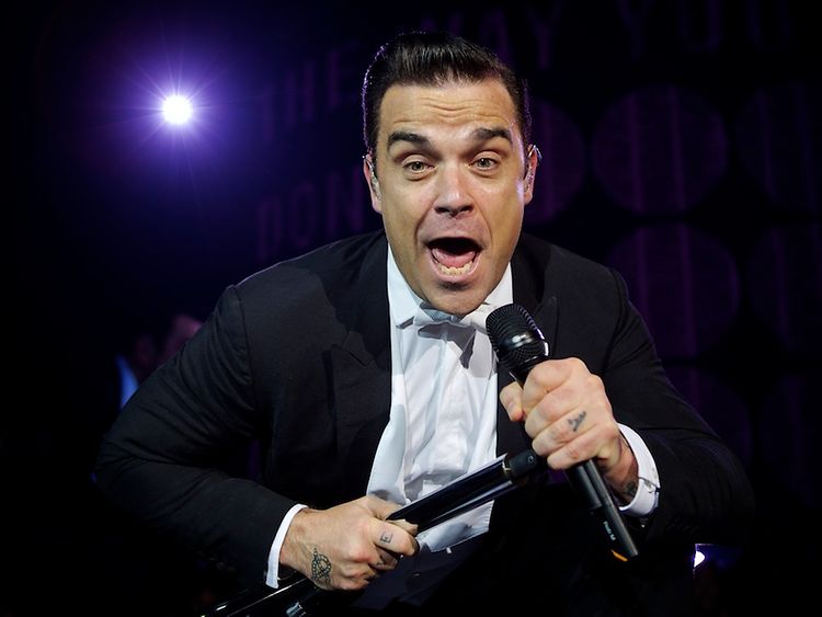  Robbie Williams in der o2 World Hamburg