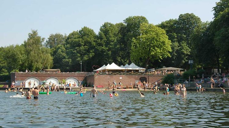  Stadtparksee in Hamburg
