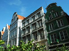  Historische Bürgerhäuser in der Hamburger Deichstraße
