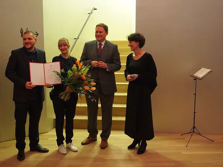  Karl-Schneider-Preis an Eva Marguerre und Marcel Besau 