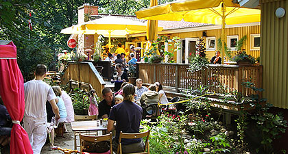 Gartenterrasse Café SternChance