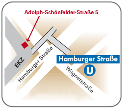 Lageplan Adolph-Schönfelder-Straße 5