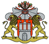 Großes Hamburger Staatswappen (staatliches Hoheitszeichen)