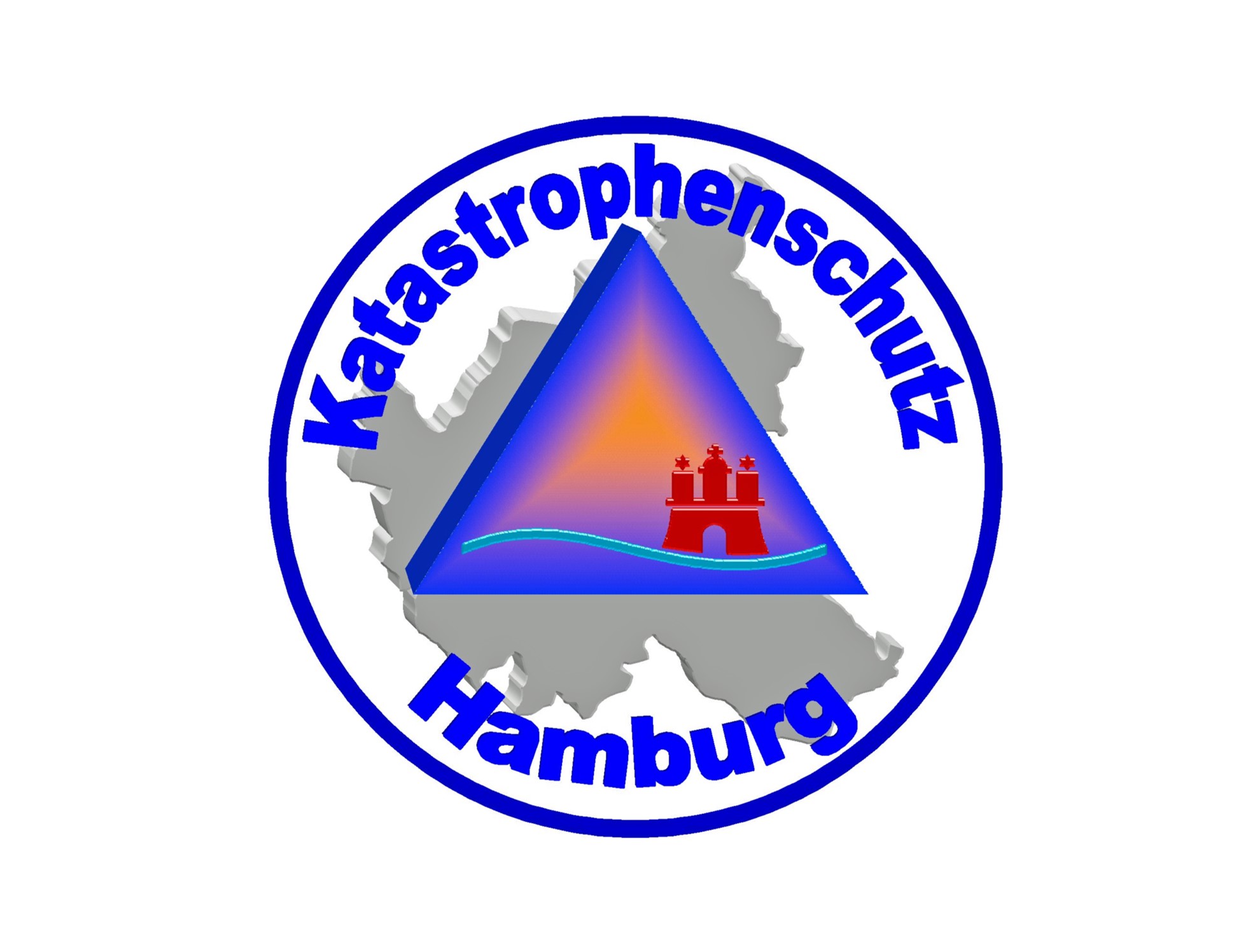 Logo des Katastrophenschutzes der Freien und Hansestadt Hamburg