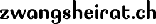 Logo 'Zwangsheirat.ch - Ein Programm verankert Menschenrechte'