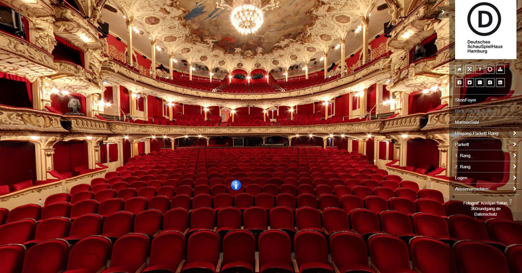 Deutsches Schauspielhaus virtueller Rundgang