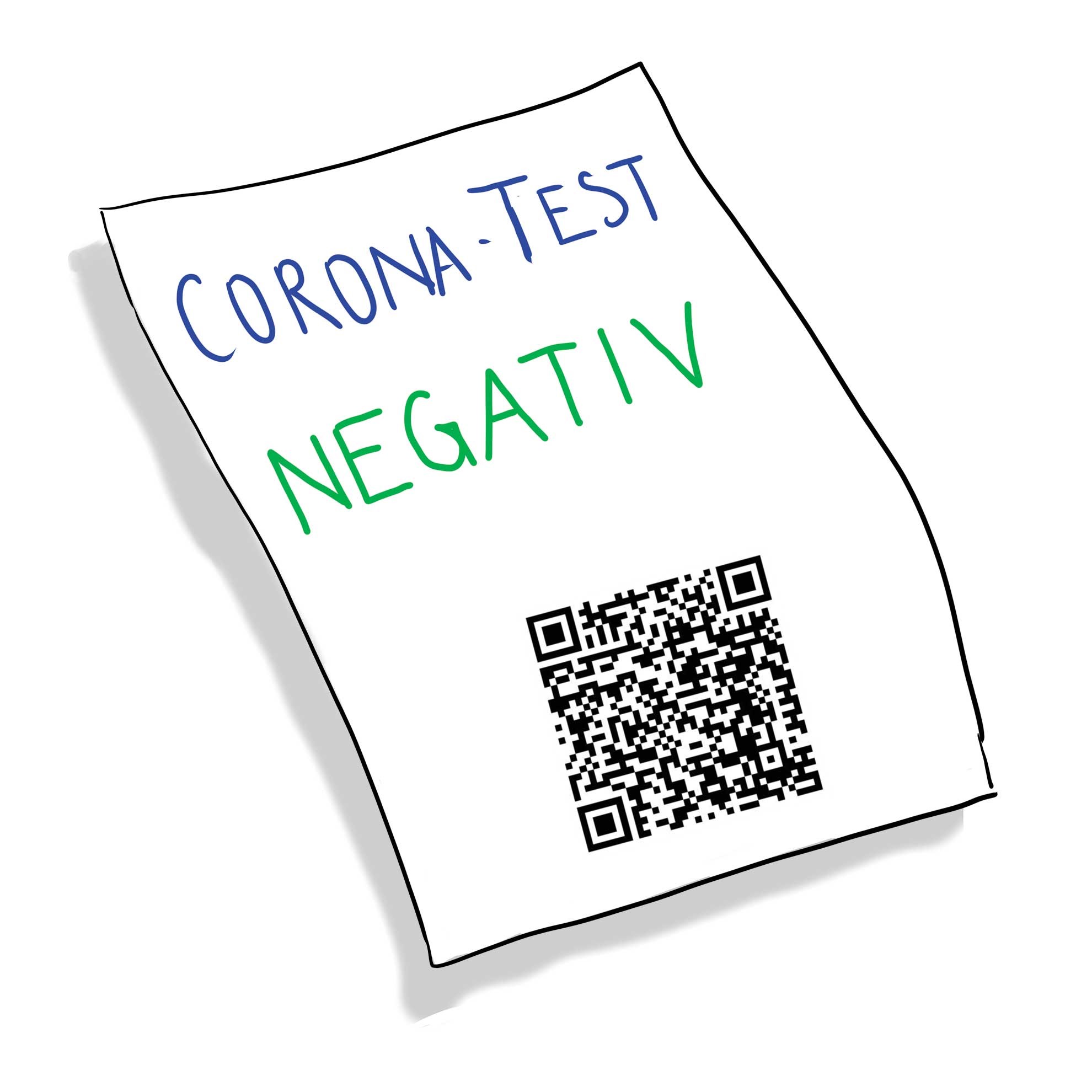 Corona-Test negativ