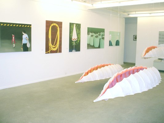 Ausstellungsraum der galerie hamburger kunstprojekt
