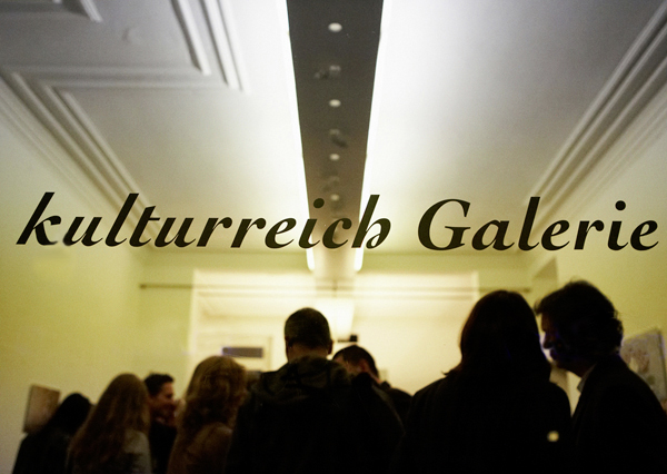Innenraum der kulturreich Galerie Hamburg 