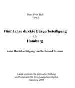 Deckblatt: Fünf Jahre direkt Bürgerbeteiligung in Hamburg