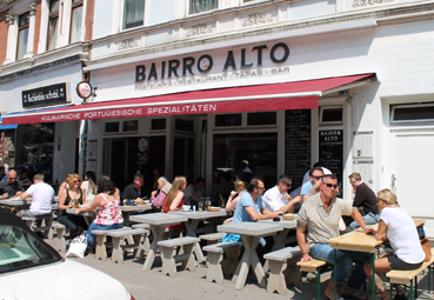 Bairro Alto - Aussenansicht des Restaurants