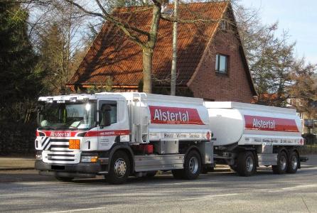 Tankwagen der W.S.A. Wärme-Service Alstertal GmbH