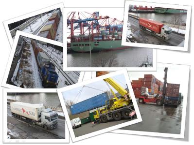 HCT HANSA Container Trading GmbH - Bildercollage