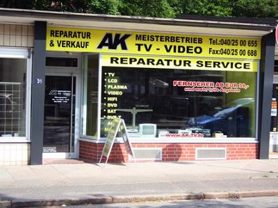AK Fernseh- und Hausgeräte Reparaturdienst Ladnegeschäft