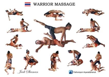 Thai Wellness - Warrior Massagepositionen