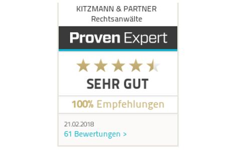 Kitzmann & Partner - Bewertungen - sehr gut