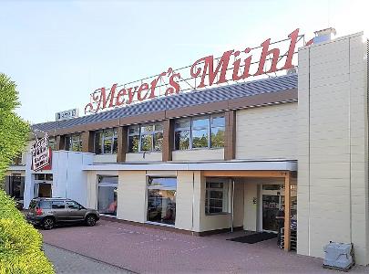 Meyers Mühle Gartentechnik Front