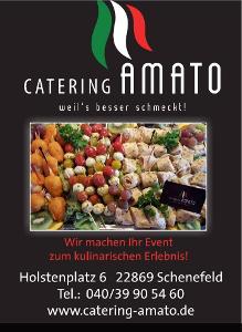 Catering Amato kulinarisches Erlebnis Flyer