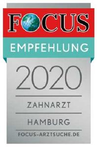 Siegel der Focus Empfehlung 2020