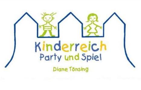 Logo Kinderreich - Party + Spiel