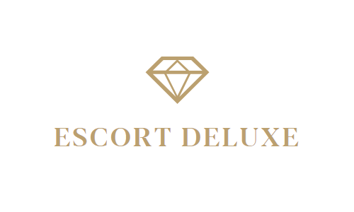 Goldener Schriftzug Escort Deluxe mit Diamant darüber