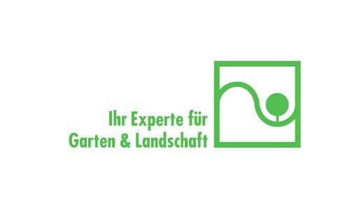 Grüner Schriftzug, daneben grünes quadratisches Logo mit angedeutetem Hügel und BAum