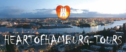 Panoramabild vom Hamburger Hafen - Heart of Hamburg Tours
