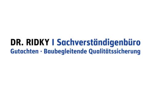 Logo des Sachverständigenbüros Dr.Ridky