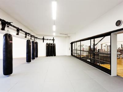 Kampfsport Trainingshalle im Zanshin Dojo