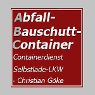Abfall Bauschutt Container Christian Göke e.K. - Logo