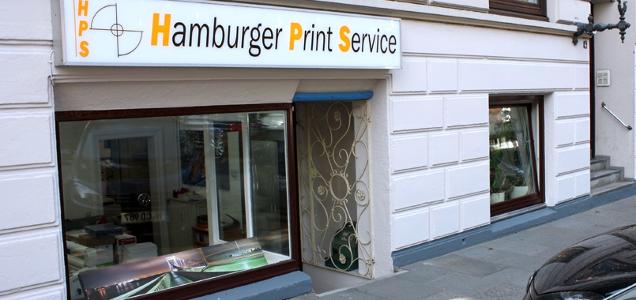 HPS Hamburger Print Service GmbH - Außenansicht des Geschäfts