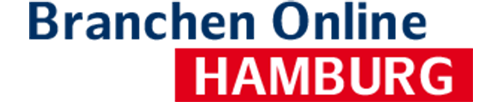 Logo von Branchen Online mit blauweißer Schrift mit rotem Grund
