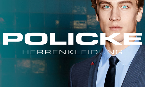 POLICKE HERRENKLEIDUNG - So kauft Mann Anzug und alles, was dazu gehört.