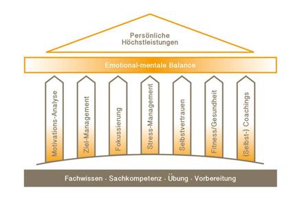 Säulenmodell von Klimmer Erfolgs-Coaching