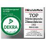 DEKRA Zertifizierung Logo TOP Mittelstands Dienstleister 2022