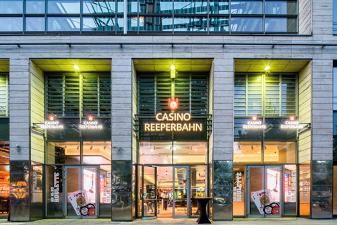 Außenansicht der Spielbank Hamburg - Casino Reeperbahn