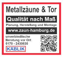 Logo von Käblik - Metallzäune | Zaunsysteme | Tore und QR-Code