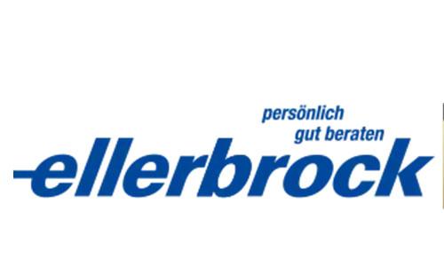 Logo Ellerbrock mit blauem Schriftzug
