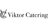 Viktor Catering Logo, schwarze Schrift auf weißem Untergrund