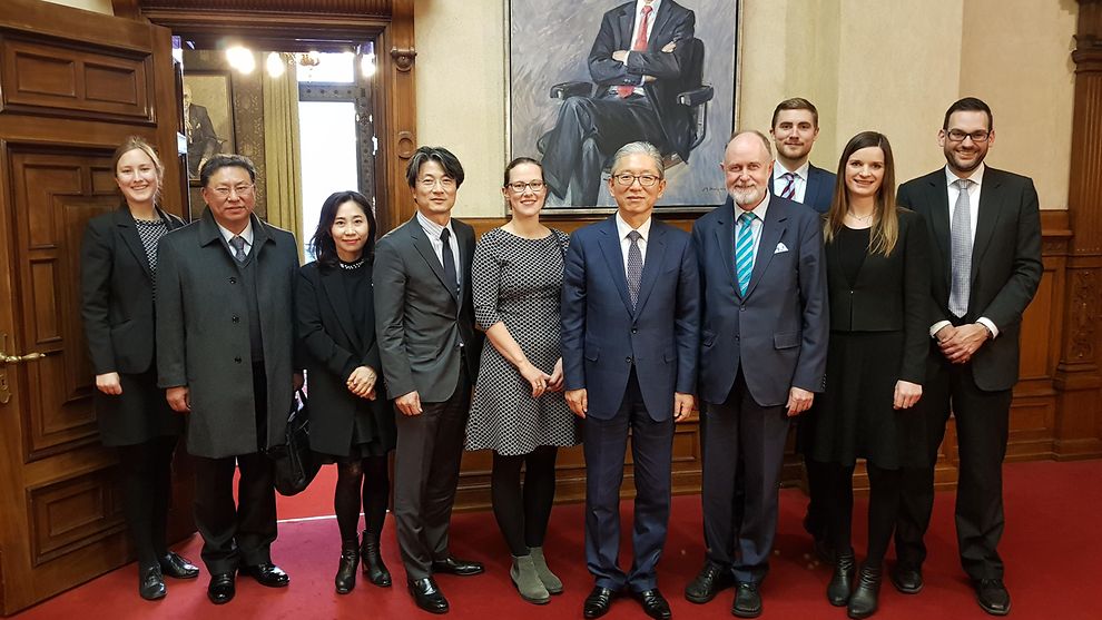  Besuch des Botschafters der Stadt Busan in Hamburg