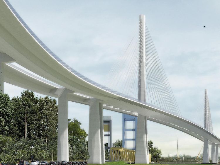  Impressionen der neuen Süderelbbrücke