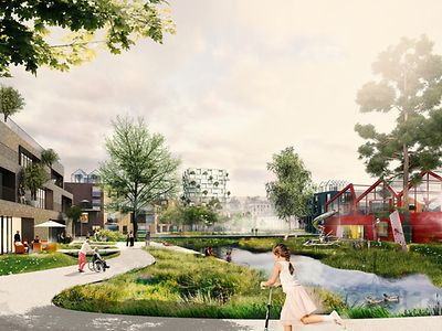  Grüner Loop - Stadt und Landschaft integriert