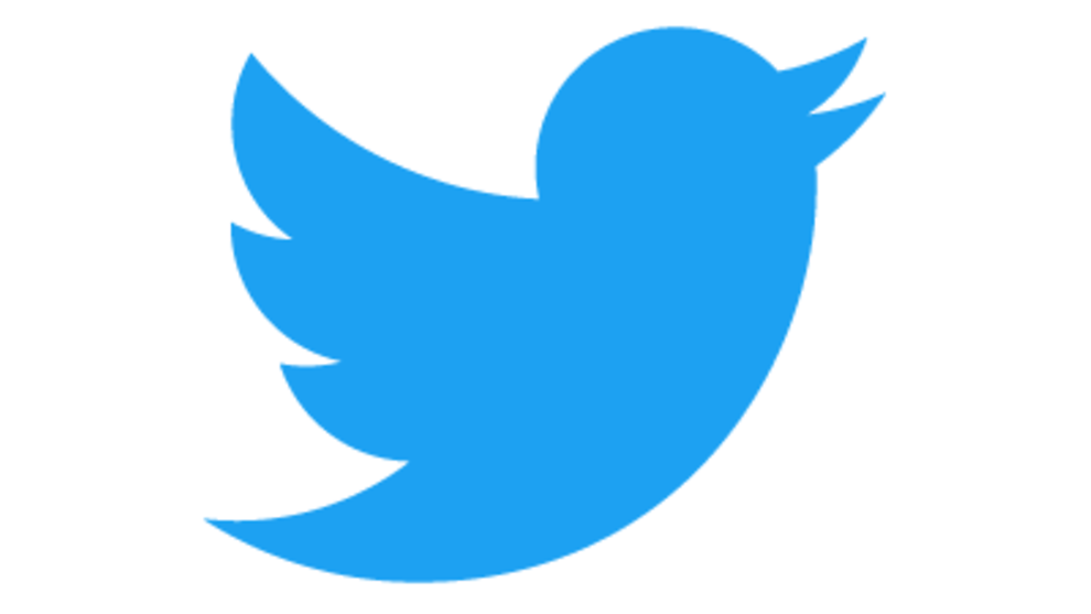  ein blauer Vogel als Twitterlogo