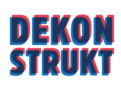 Logo des Projektes "Dekonstrukt"