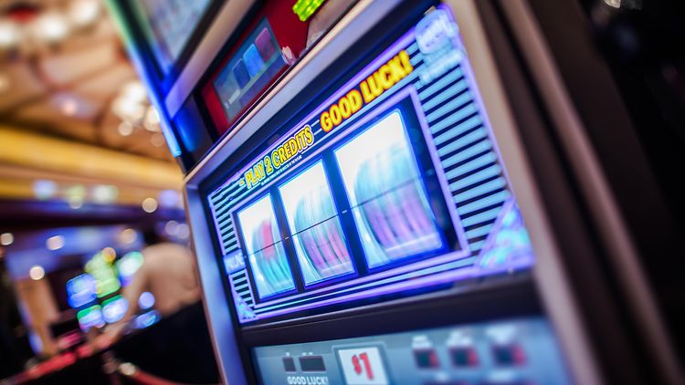  Glücksspiel-Automat.