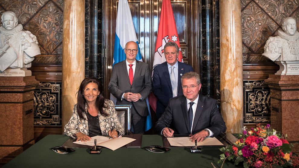 Hamburg und Marseille unterzeichnen Kooperationen in der Stadtentwicklung