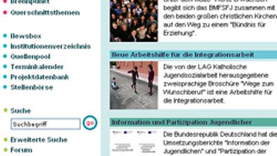  Screenshot von www.jugendhilfeportal.de